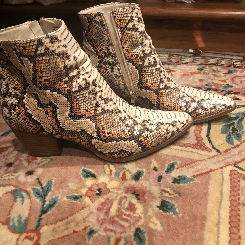 Free People Matisse Vegan Going west boots snake - Picture 3 of 6